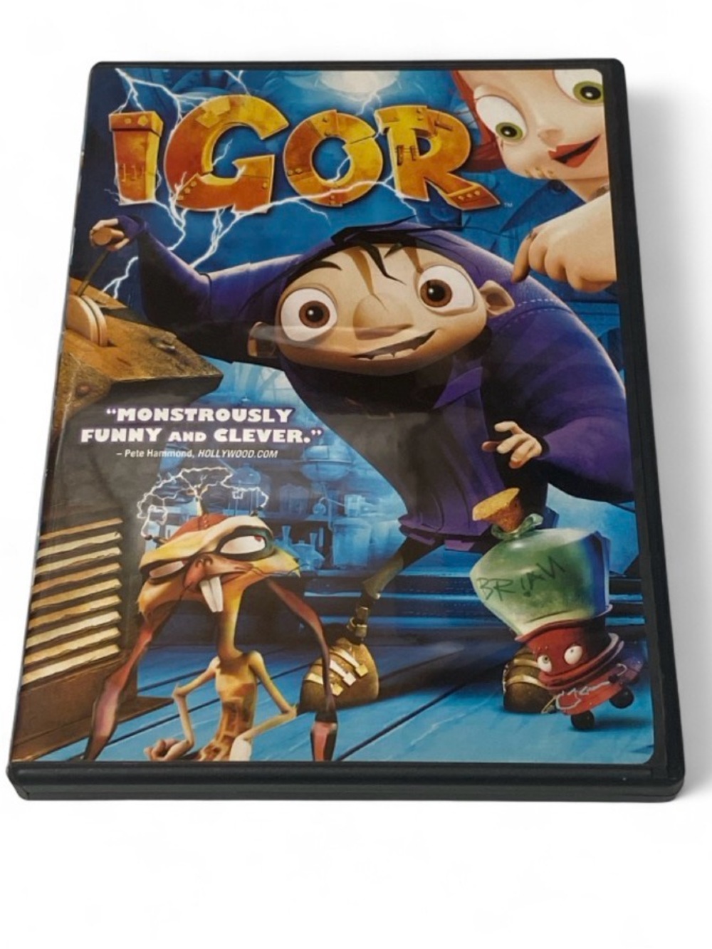 Igor DVD Animated Movie Halloween John Cusack Molly Shannon Full and Widescreen